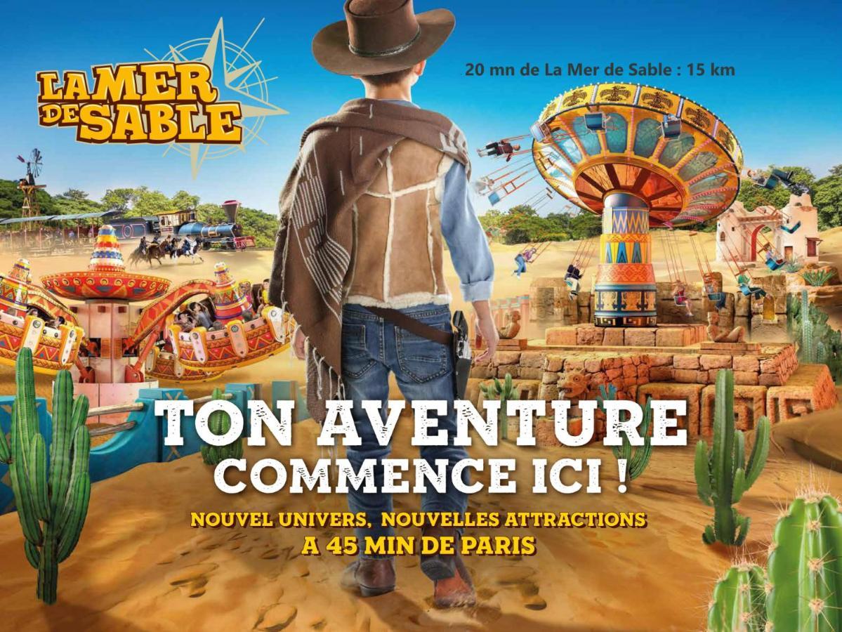 Studio Bleu - Parc Asterix - Mer De Sable - Villepinte - Aeroport Cdg Vemars Exterior photo